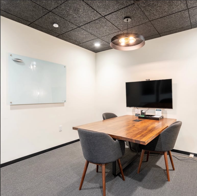 An interior shot of Conf Room 1-F