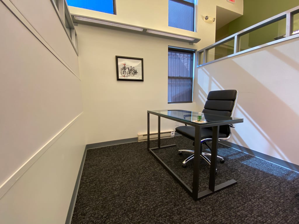 An interior shot of Office K