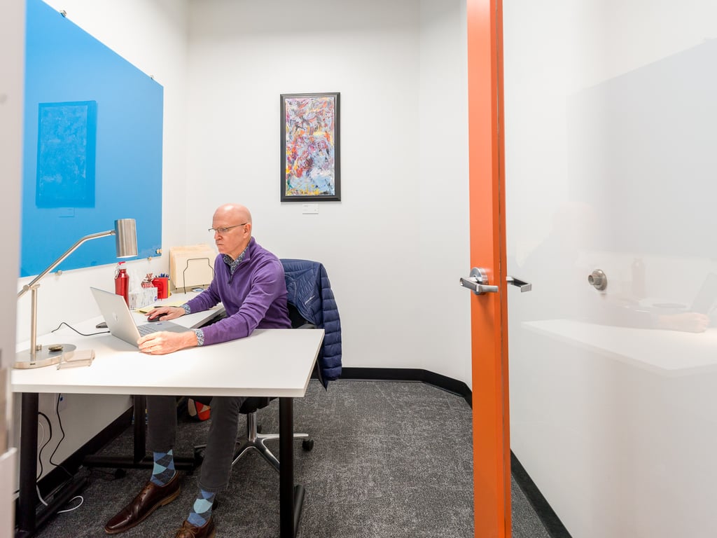 An interior shot of Private Office Day