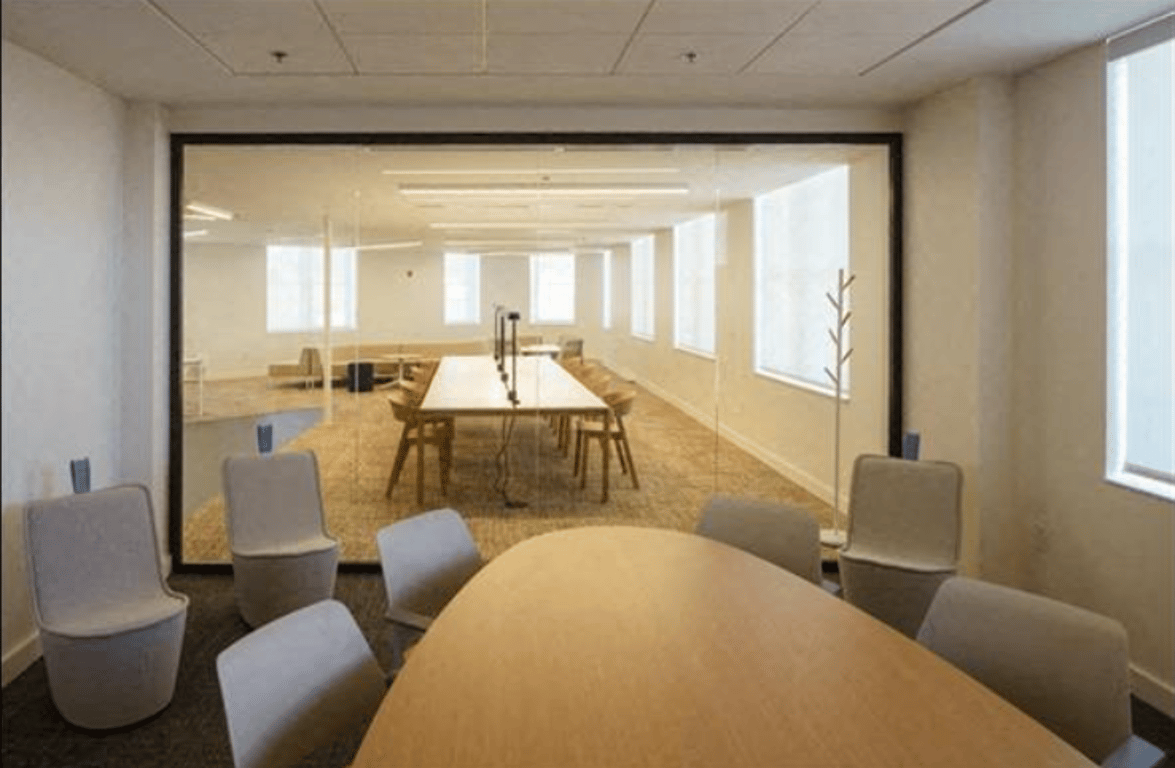 An interior shot of Conference Room 320