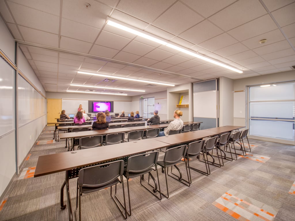 An interior shot of Training Room