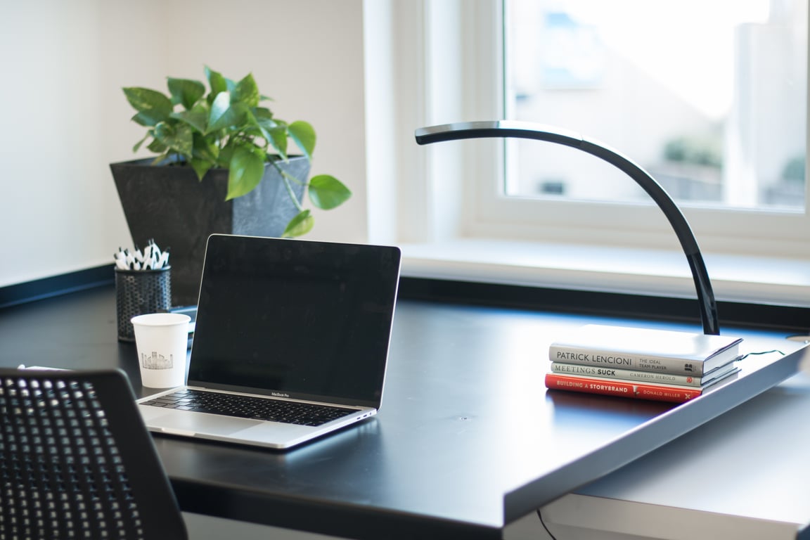 An interior shot of Dedicated Desk