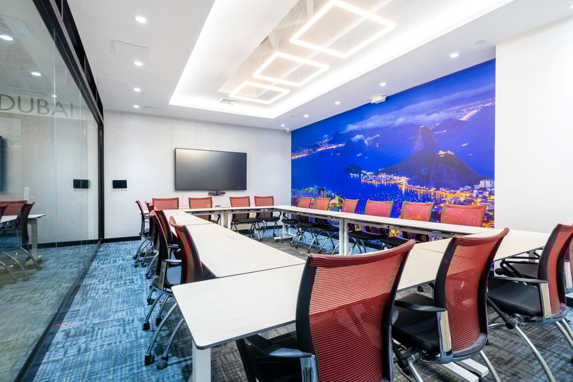 An interior shot of The Rio Room