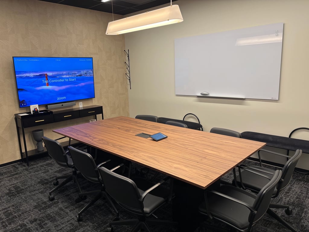 An interior shot of Conference 14-J