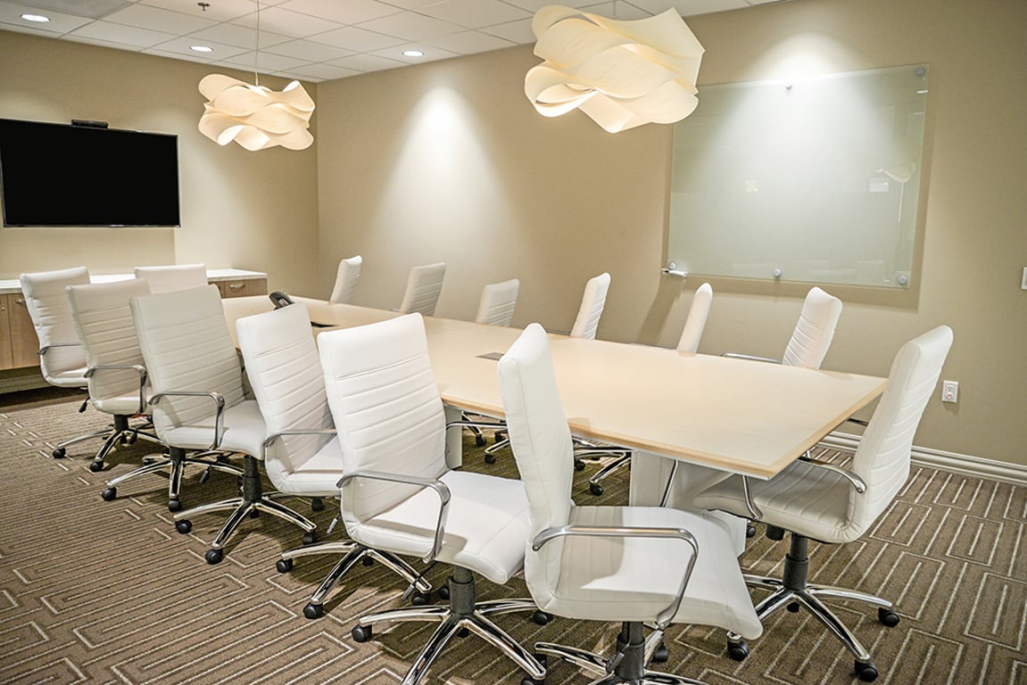 An interior shot of 14 Person Meeting Room