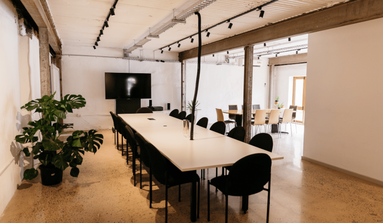 An interior shot of Studio