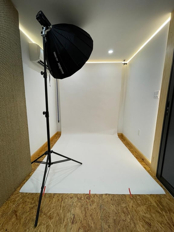An interior shot of Photo Studio