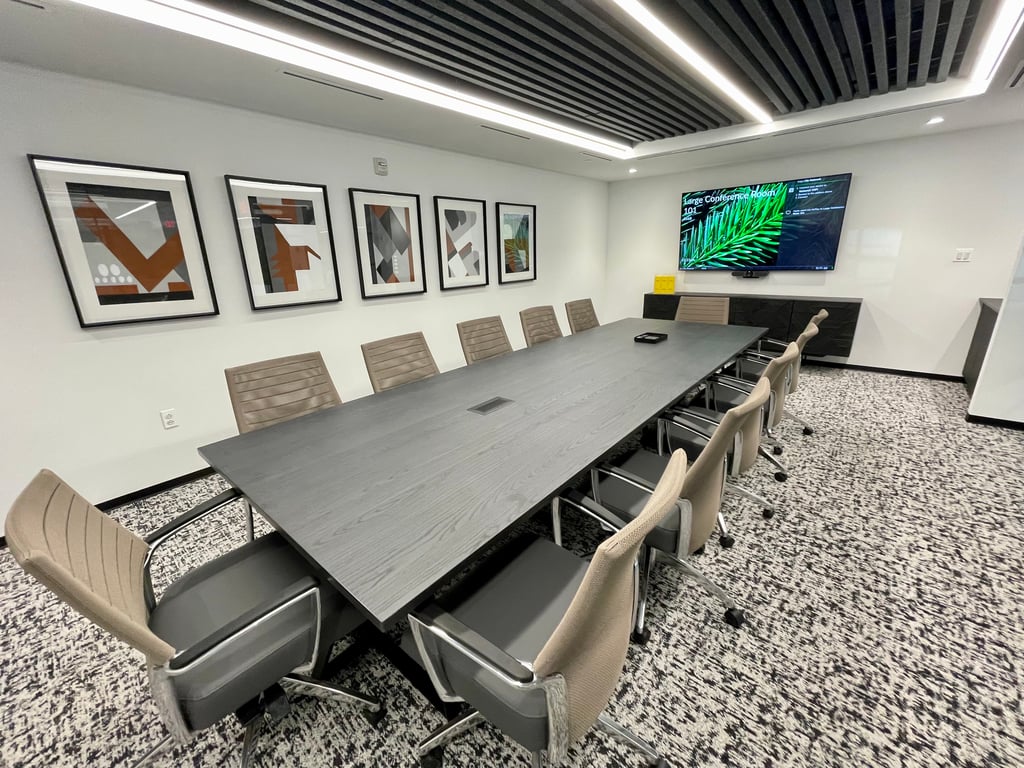 An interior shot of Meeting Room - Large (Morgan)