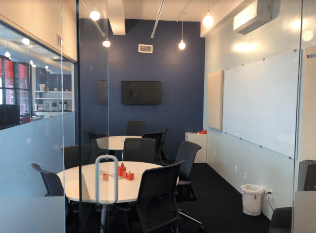 An interior shot of 8/10Person Office