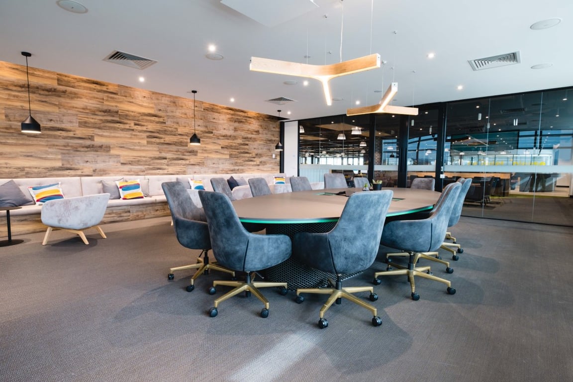 An interior shot of Waterman Suite