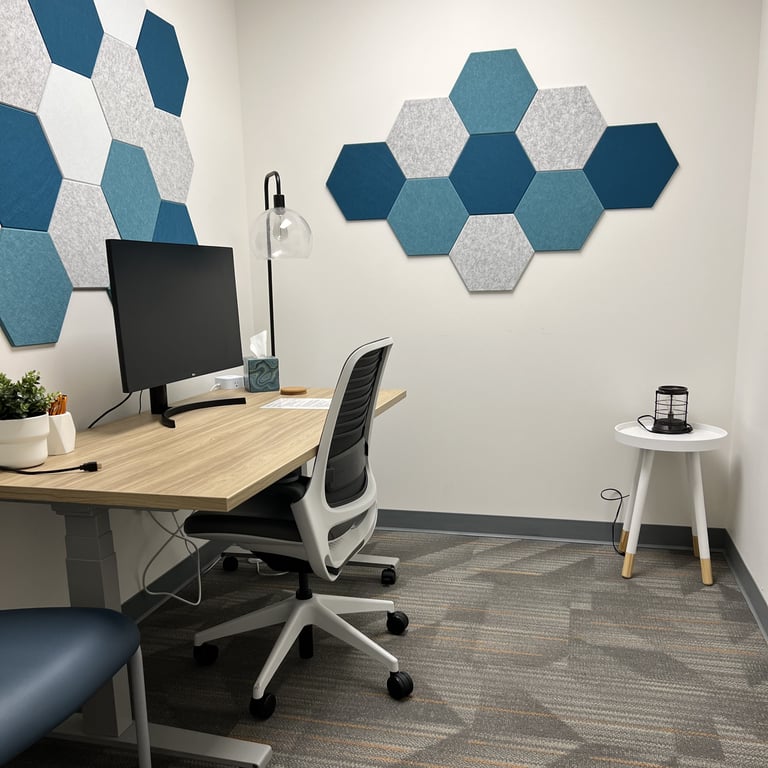 An interior shot of Small Interior Office