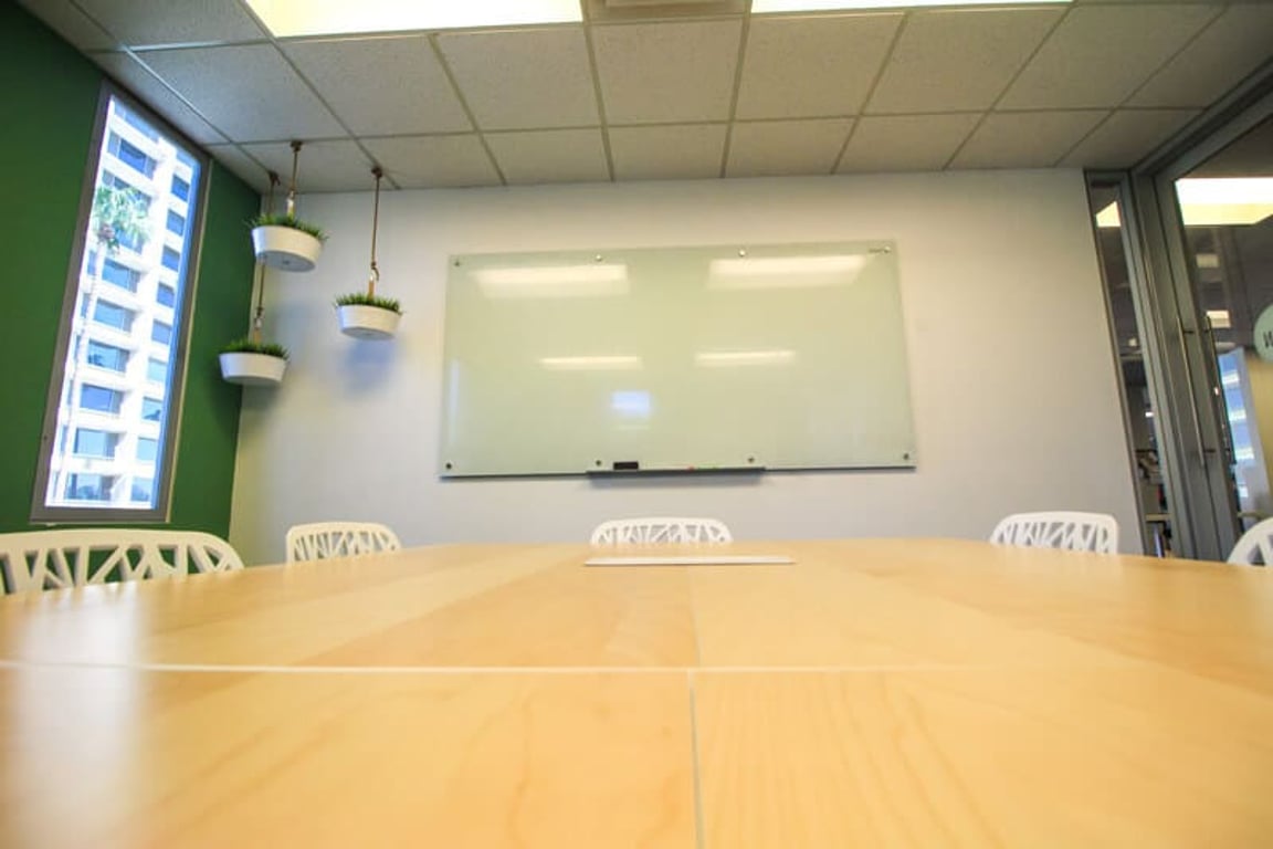 An interior shot of Green Room