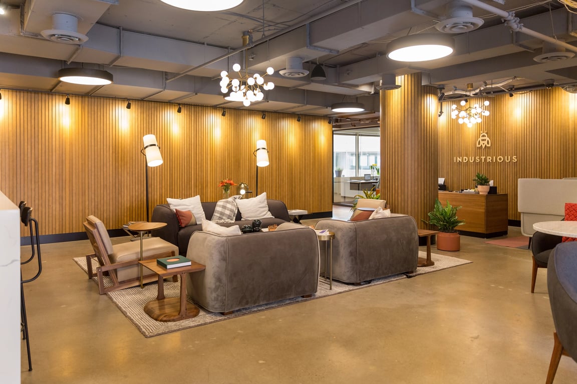 An interior shot of Industrious - Thomas Circle