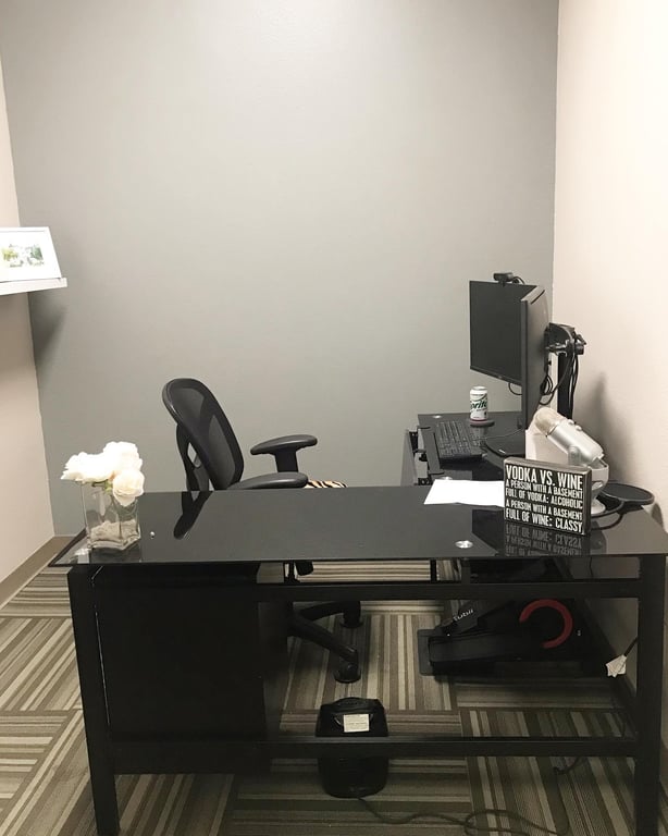 An interior shot of Private Office