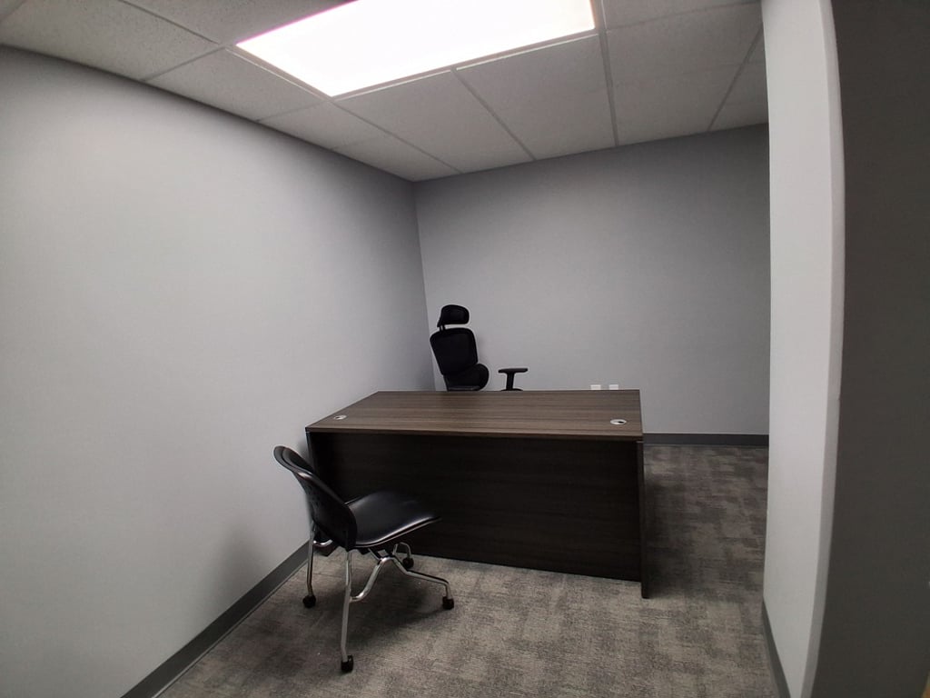 An interior shot of Office 102