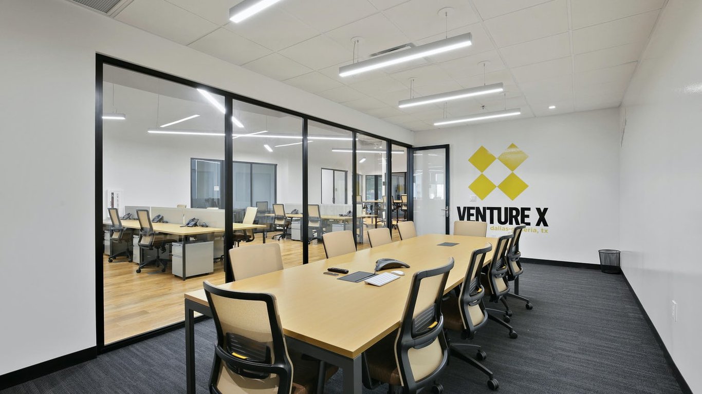 An interior shot of Large Conference Room