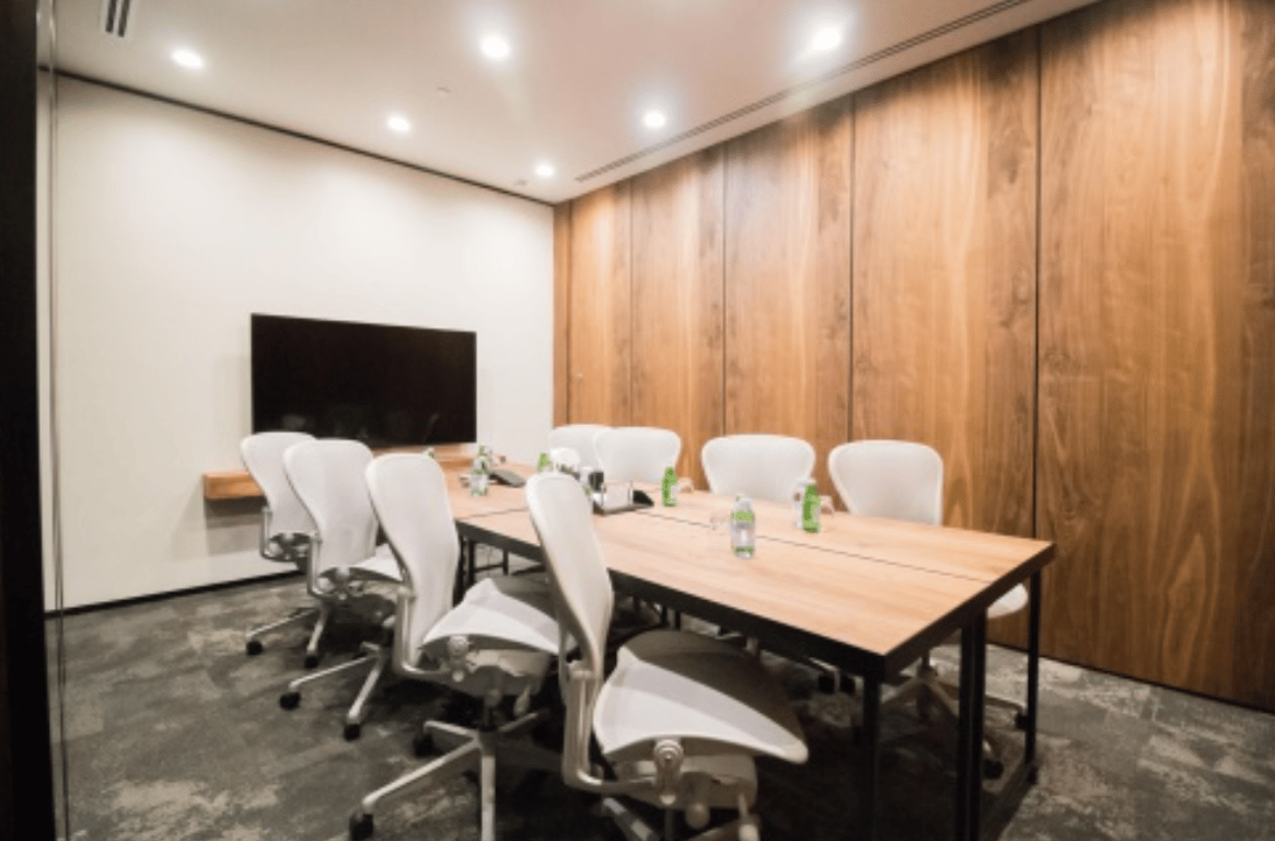 An interior shot of 17D Meeting Room