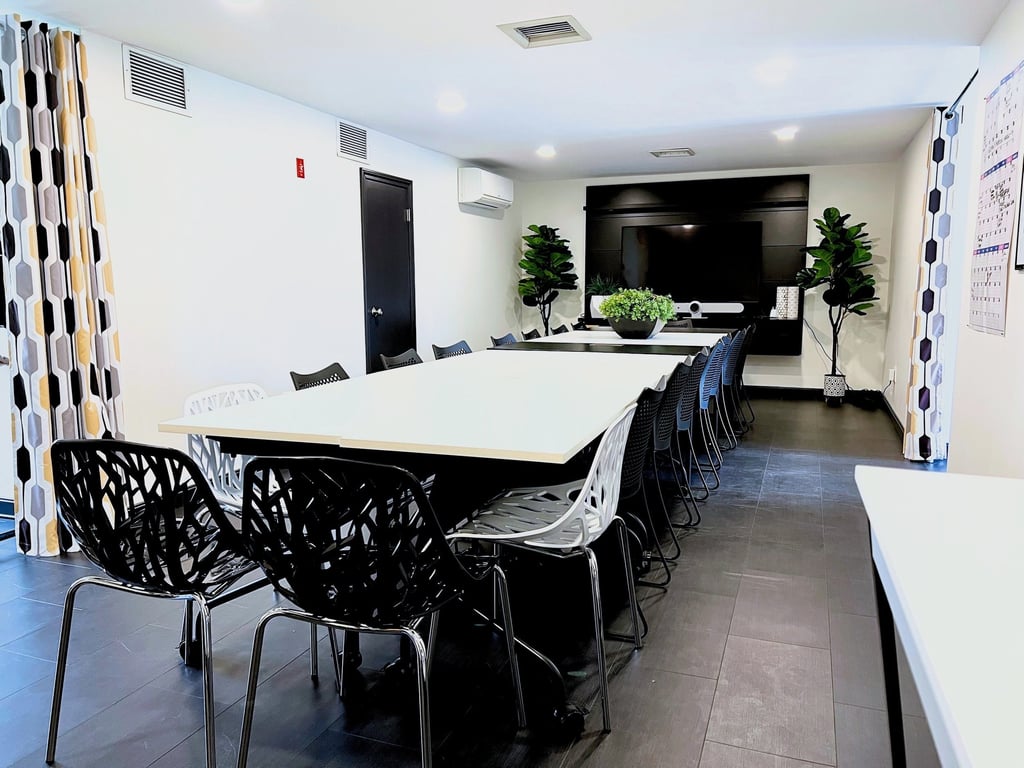 An interior shot of Conference & Media Room