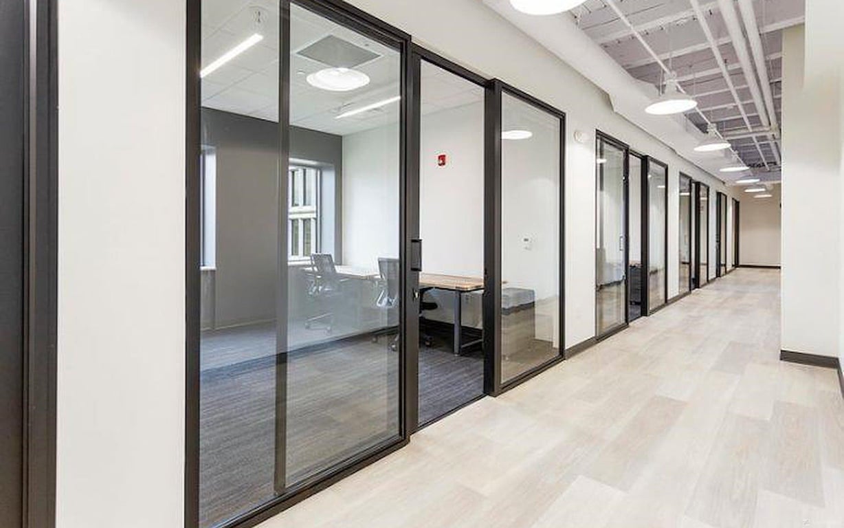 An interior shot of Three Person Private Office