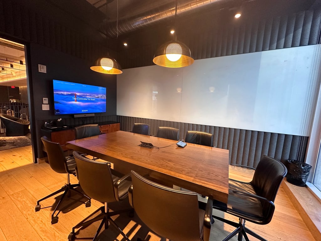 An interior shot of Conference B