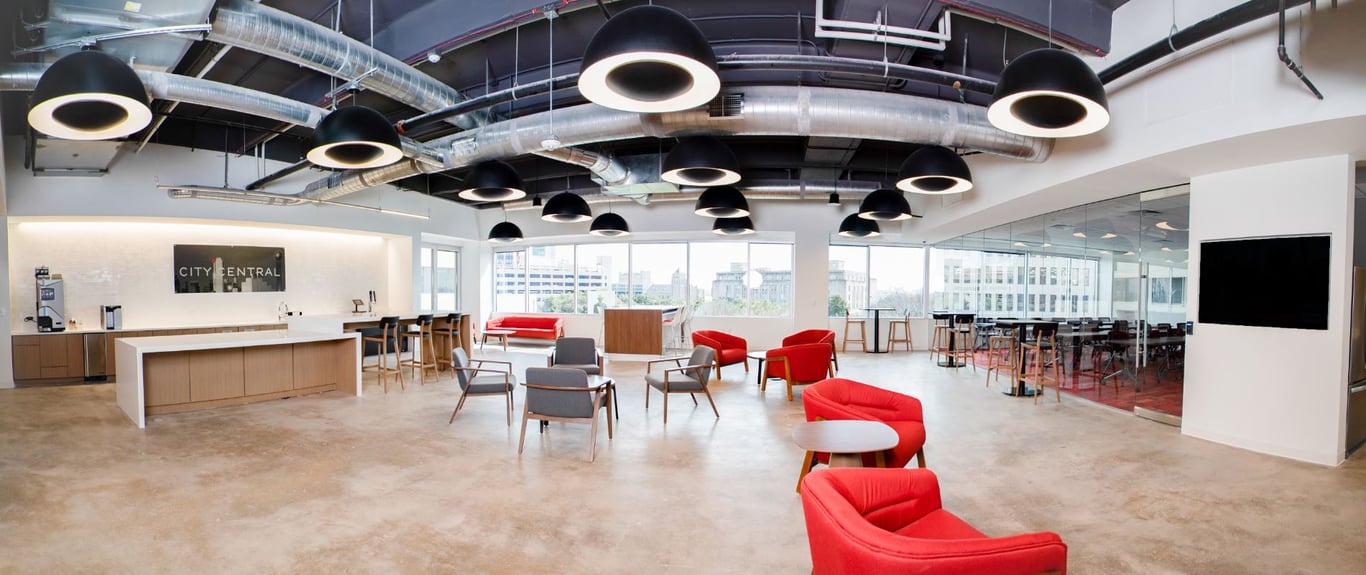An interior shot of CityCentral - Downtown Ft. Worth