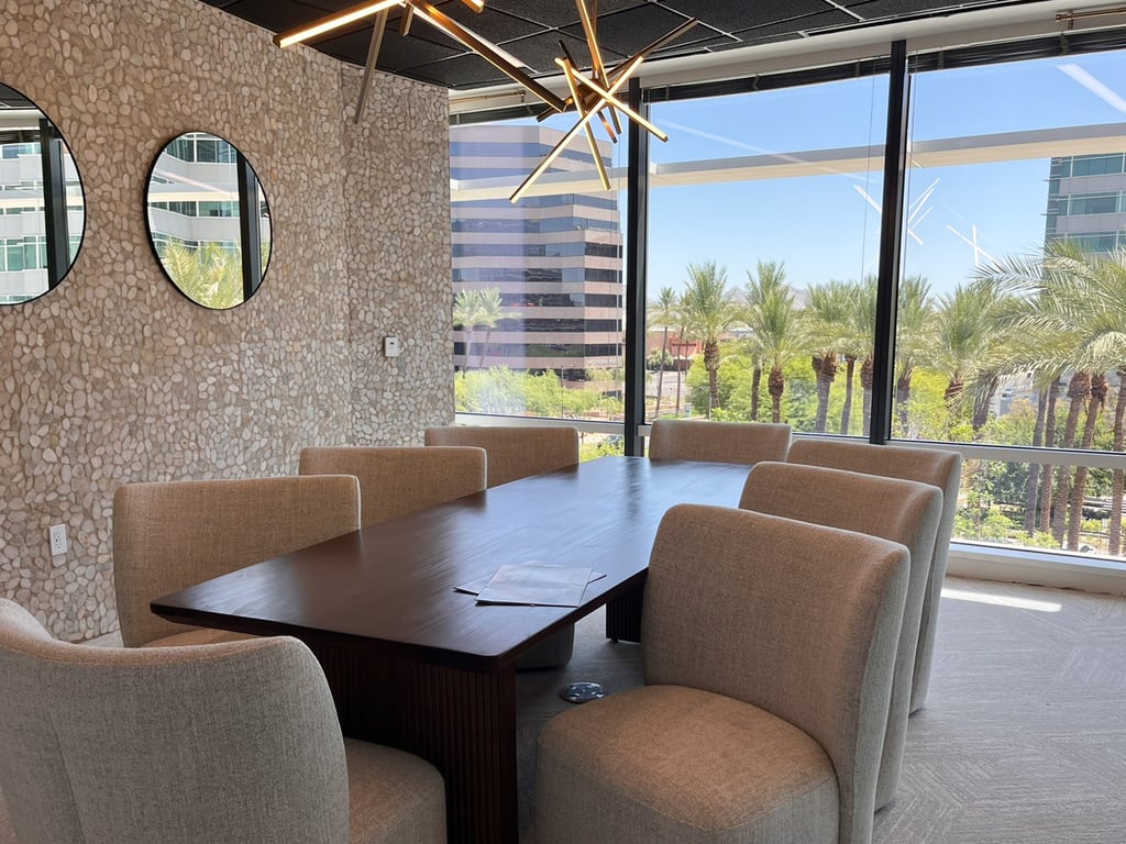 An interior shot of The Waguespack Boardroom