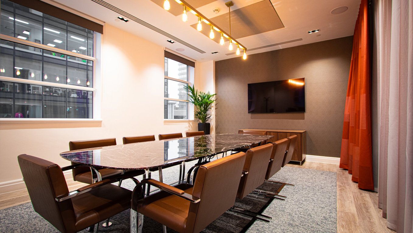 An interior shot of Rosso