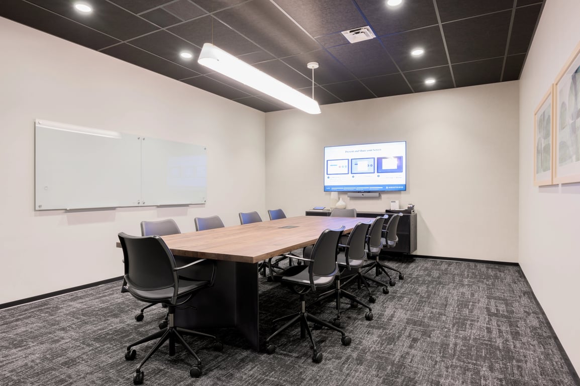 An interior shot of Conference A
