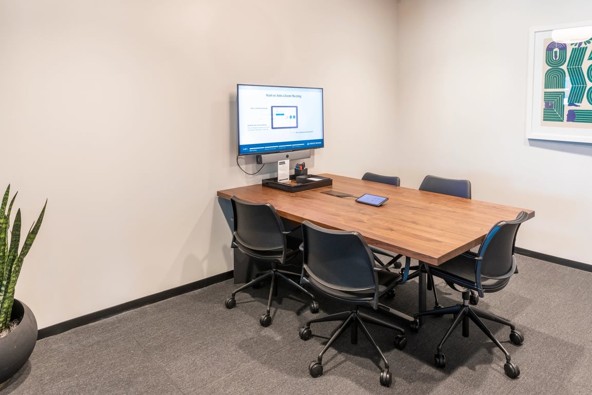 An interior shot of Conference D