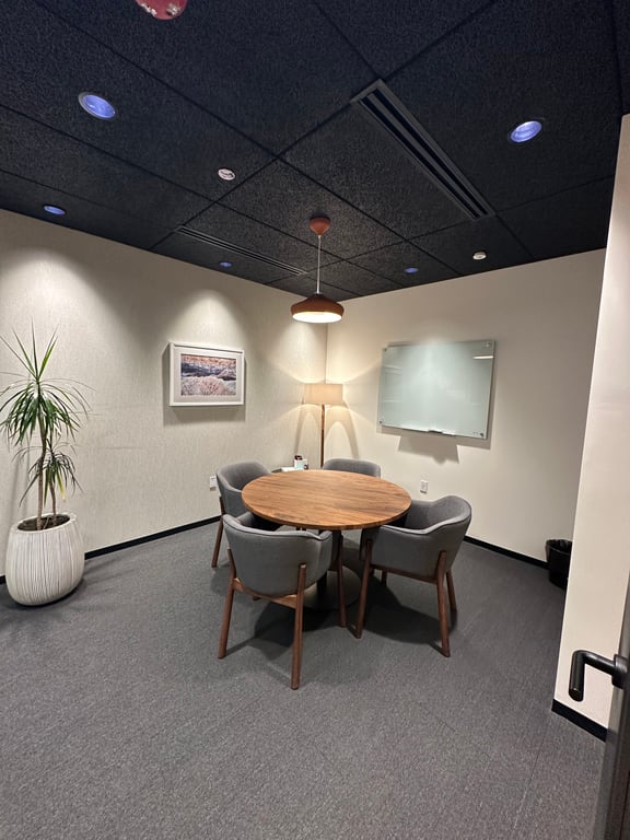 An interior shot of Conference N