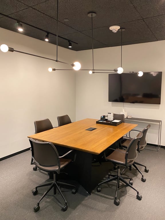 An interior shot of Conference E