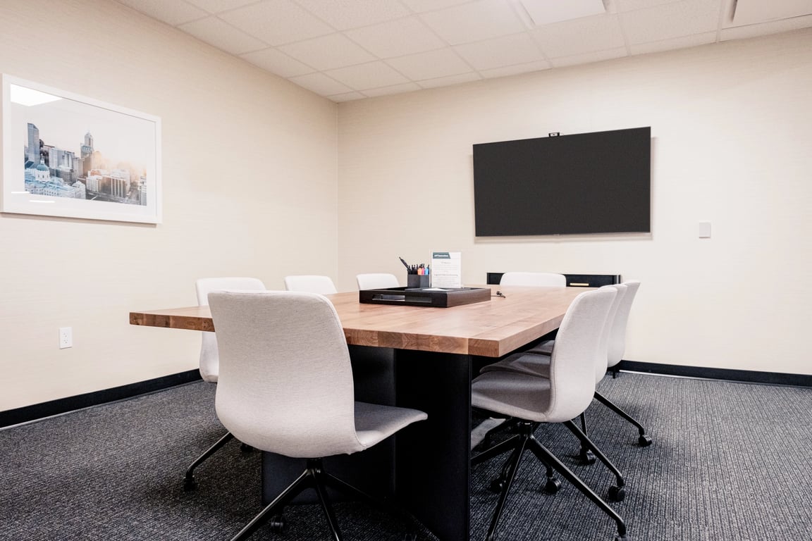 An interior shot of Conference D