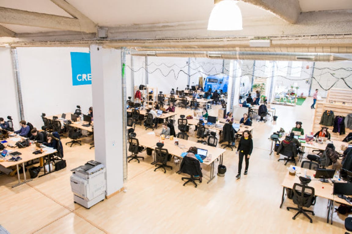 An interior shot of CREC Coworking - Poble Sec