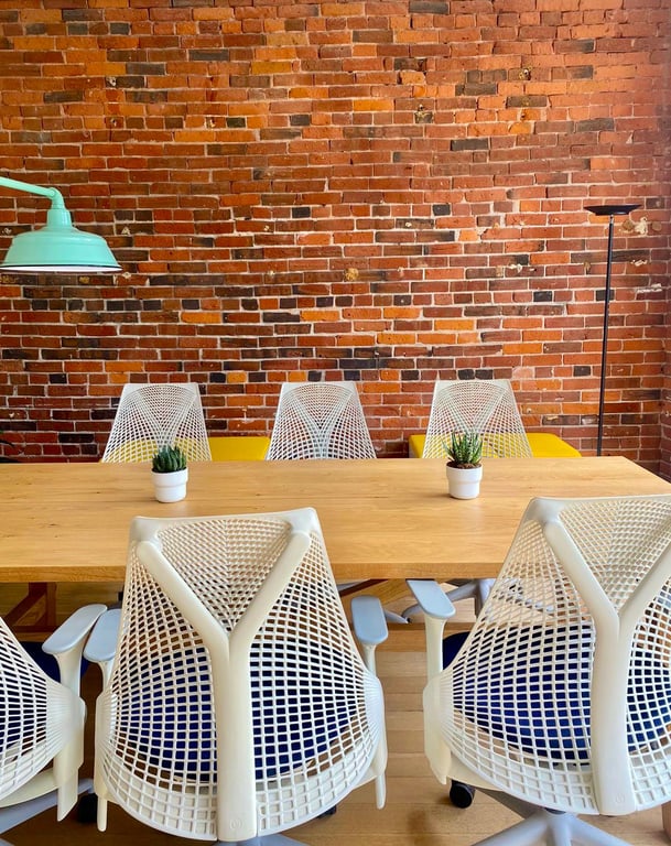 An interior shot of L' Atelier Coworking