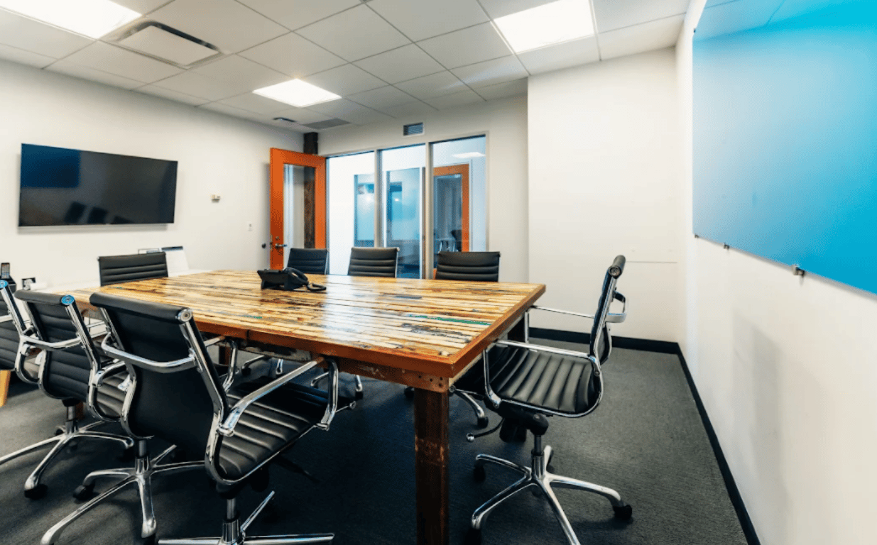 An interior shot of Conference Room 3