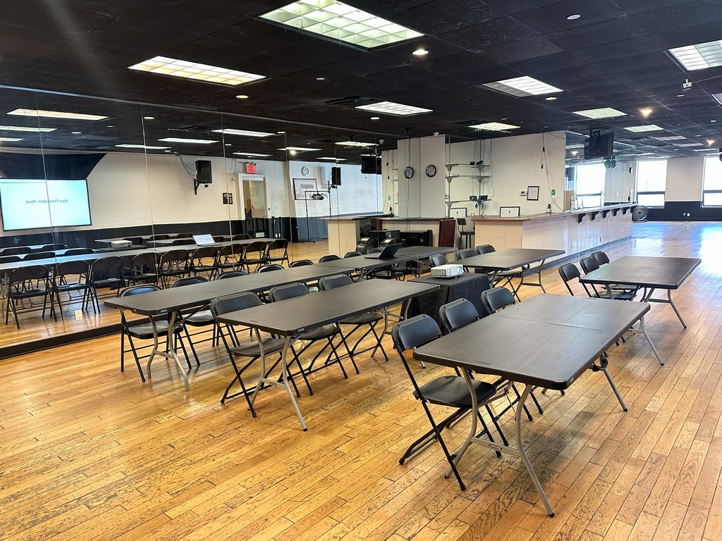 An interior shot of Meeting Space