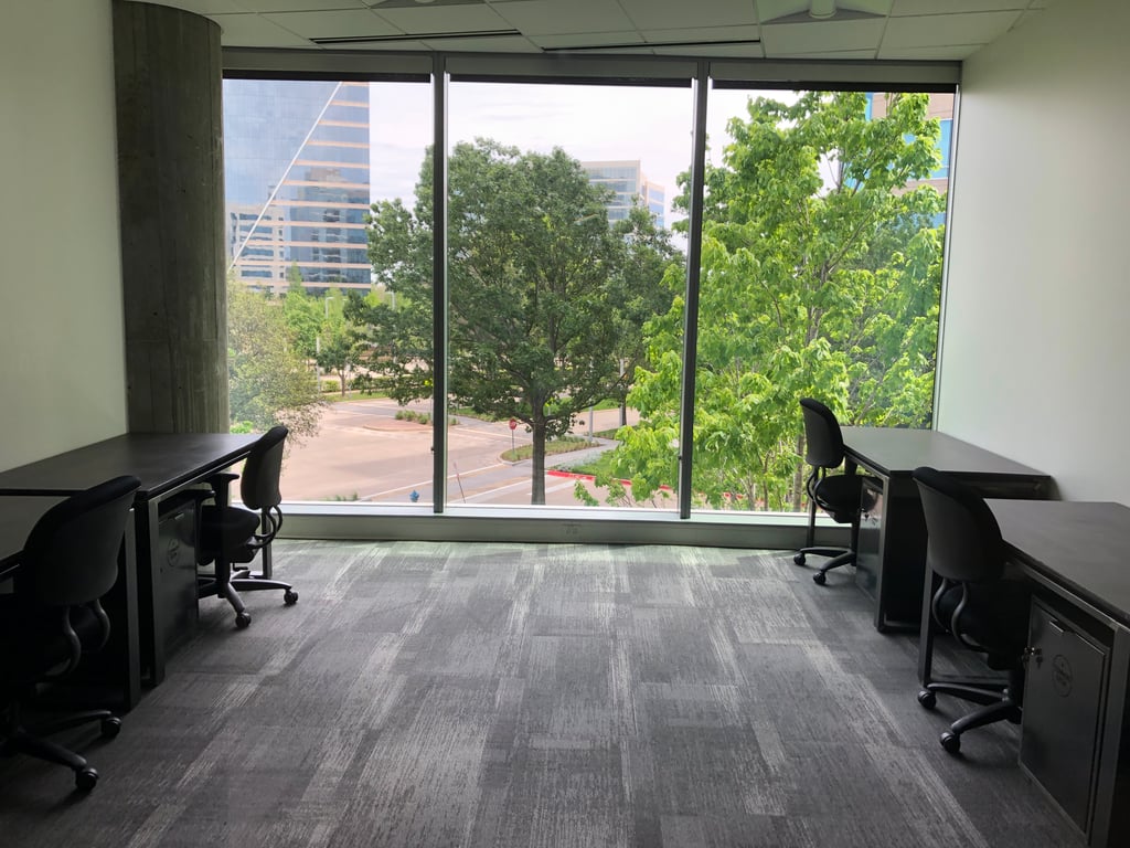 An interior shot of Private Office