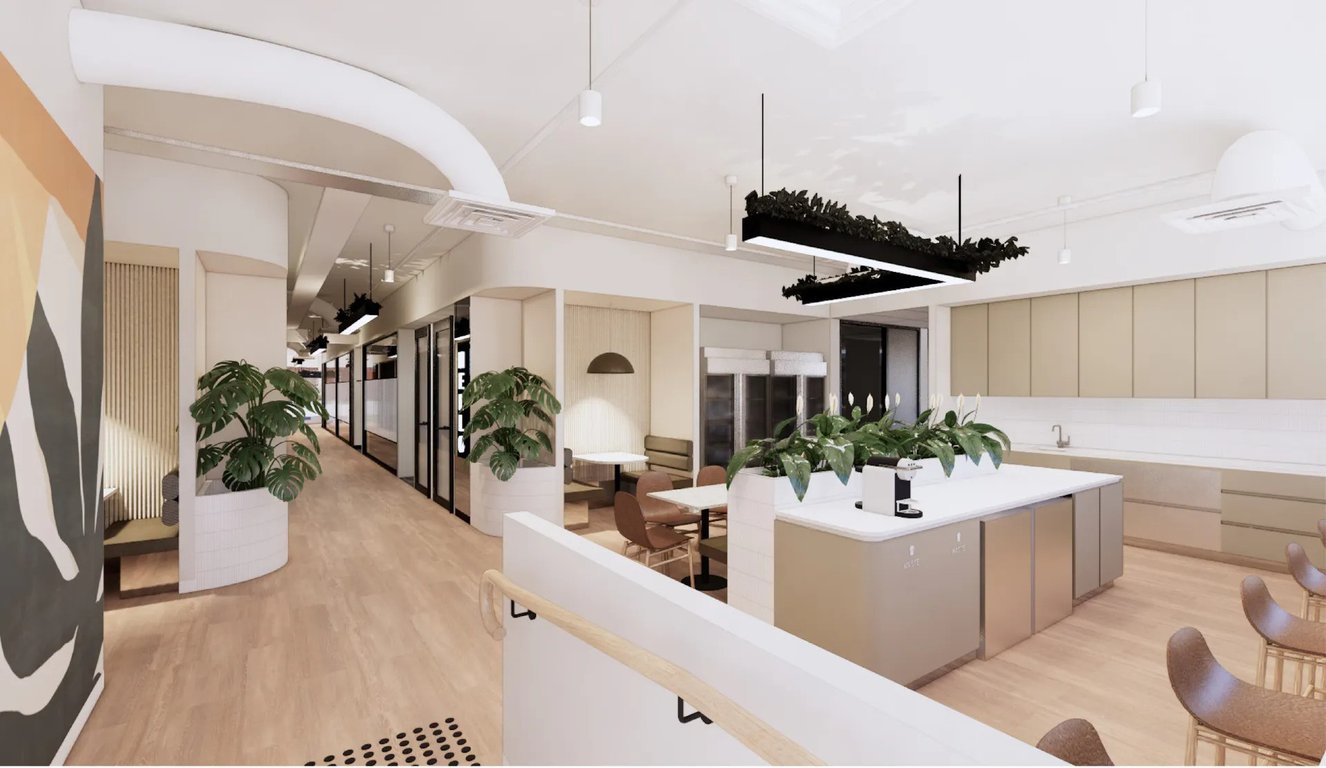 An interior shot of Workspace365 - Chermside