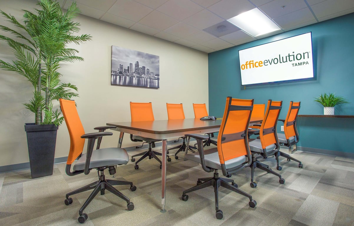 An interior shot of Large Conference Room