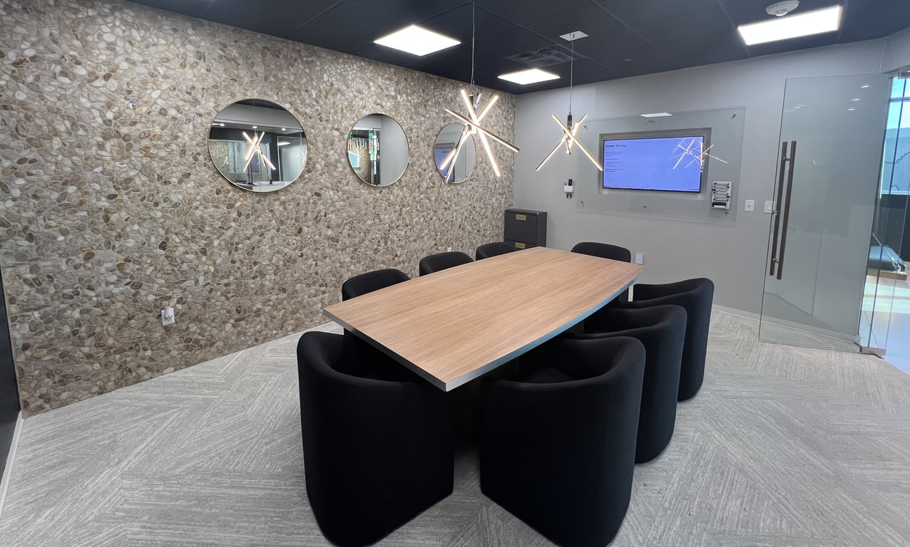 An interior shot of The Young Boardroom