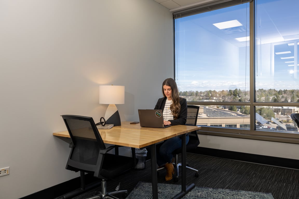 An interior shot of Private Day Office