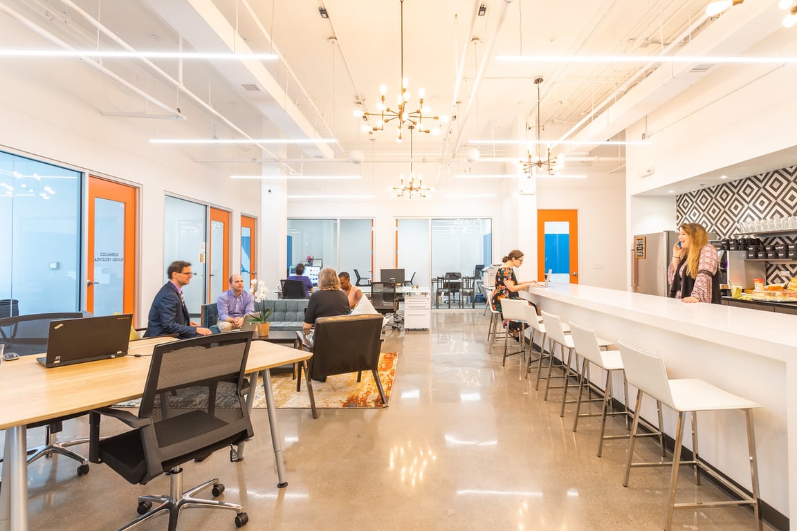 An interior shot of Expansive - Shockoe Slip