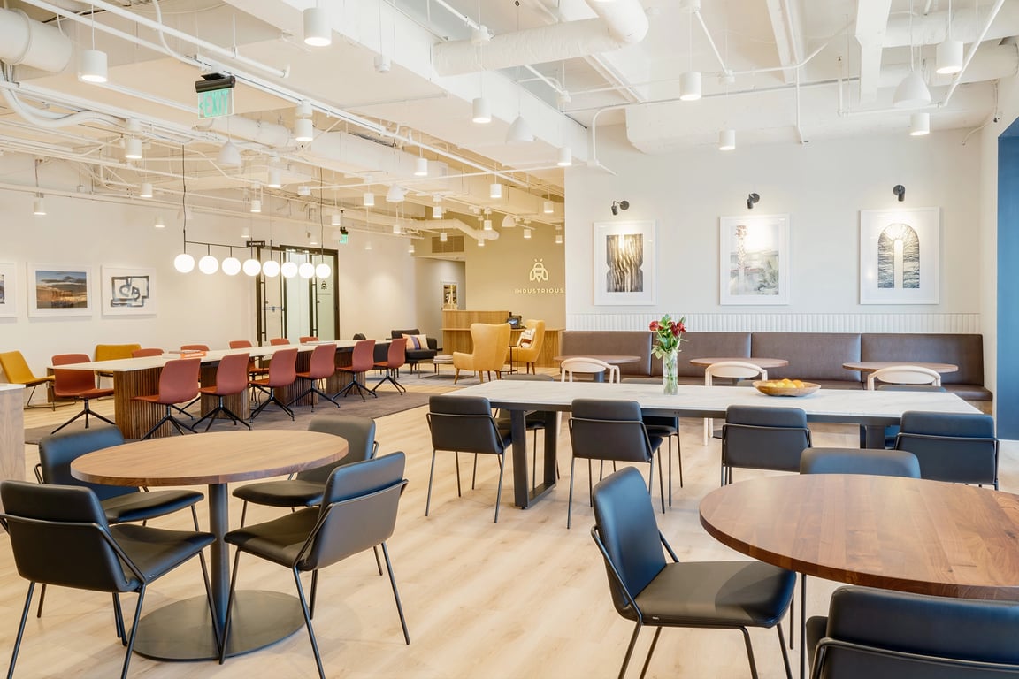 An interior shot of Industrious - 3rd & Congress