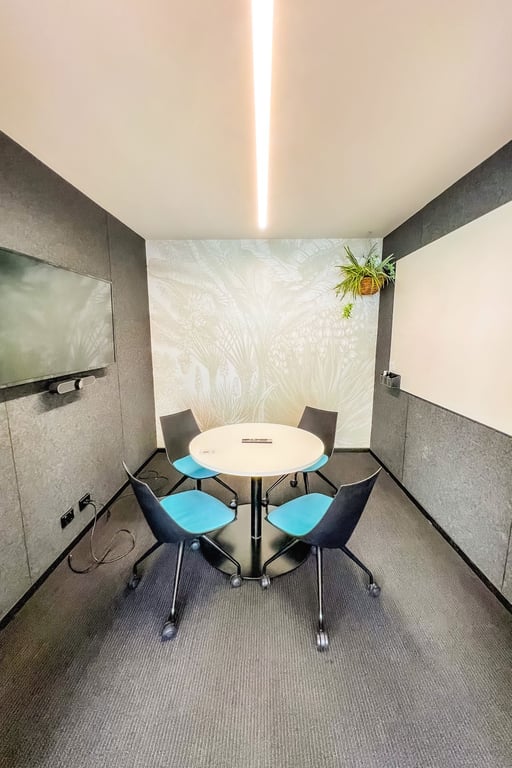 An interior shot of Green Room