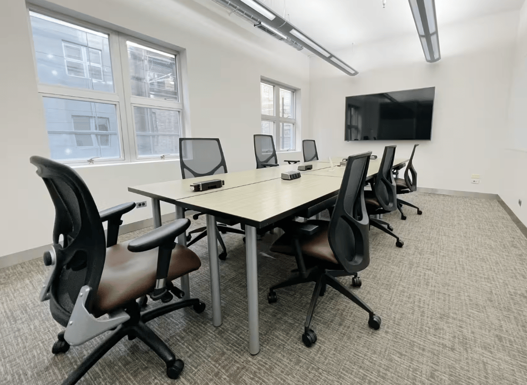 An interior shot of Large Meeting Room