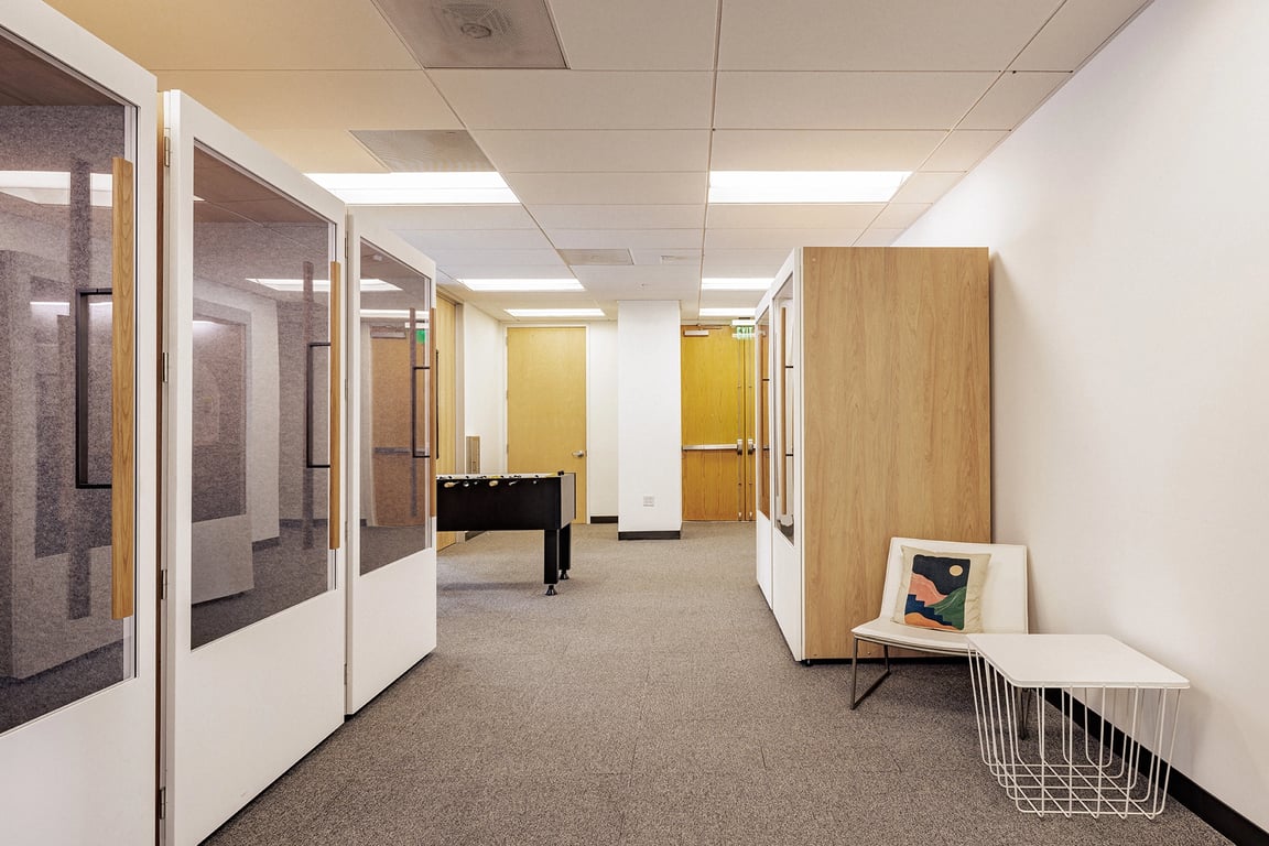 An interior shot of Industrious - San Francisco Union Square