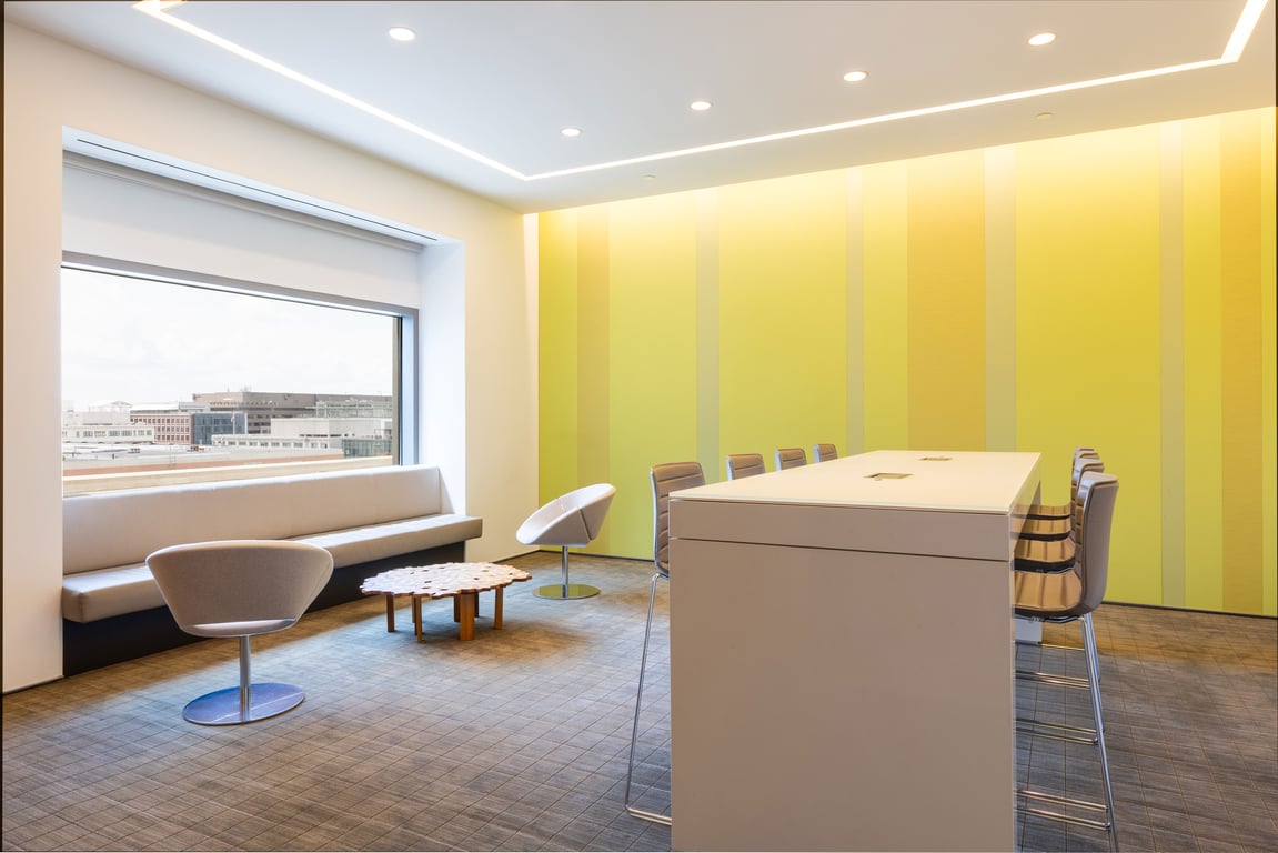 An interior shot of Visionary Lounge