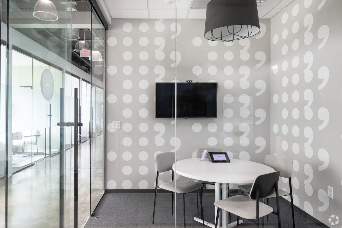 An interior shot of Otter Huddle Room