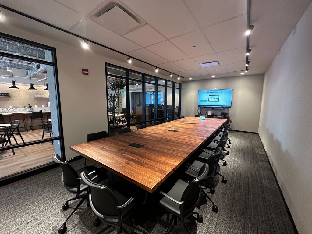 An interior shot of Conference A