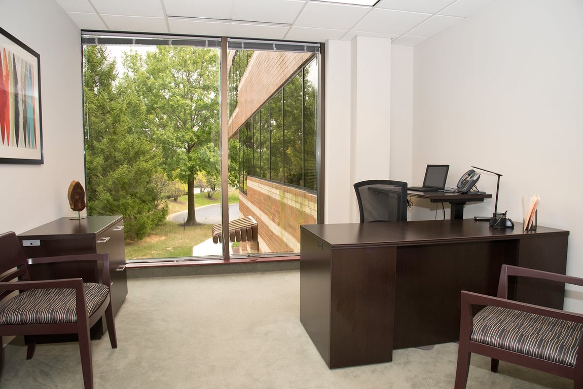 An interior shot of Private Office